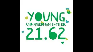 Young and Freedman 14th Ed: 21.62