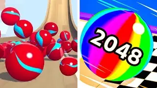 Marble Run Ultimate Race ASMR vs Ball Run 2048☀️🌤️🌞Walkthrough Max Gameplay BH2511