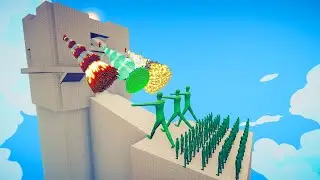 CAN 3x EVERY GOD CAN DEFEND THE 100X ZOMBIE ARMY - Totally Accurate Battle Simulator (TABS)