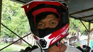 WoW Helm CRF 150L Original Gratis Resmi AHM | Review & Unboxing