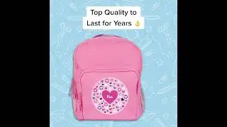 Bright Star Kids Personalised Backpack