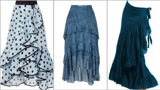 Modern 2026 beautiful vintage style skirt designing #outfitconsira 