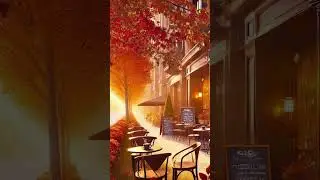 Autumn Outdoor Cafe Lofi for Concentration and Calm #studylofi #lofichill #relax