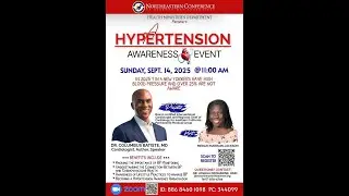 Hypertension Awareness Event, Sunday September 14, 2025