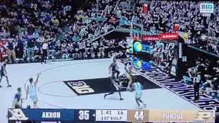 Omer Mayer 3 Pointer with the assist from Braden Smith