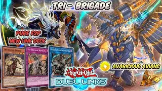[F2P] TRI-BRIGADE New Deck | Link Summon From Material in Graveyard | Yu-Gi-Oh! Duel Links