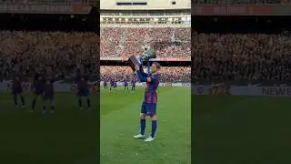 The Super Cup trophy is back at home 🙌 #shorts #fcbarcelona #shortsfeed