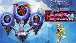 [DFFOO GLOBAL] Dimensions' End : Transcendence Tier 14 Right Crucible SOLO. Celes the Magitek Knight