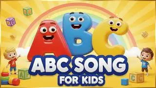 A for Alligator 🐊 B for Bear 🐻 C for Cat 🐱 D for Dog 🐶 | ABC Animals Song with Repeat | For Kids