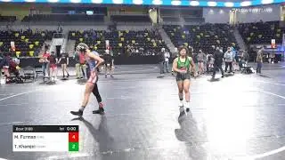 127 Lbs Semifinal - Mia Furman, Suples Wrestling Club Vs Taydem Khamjoi, Swamp Monsters