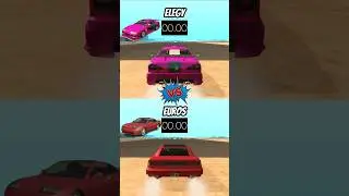 Elegy vs Euros&hellip; LET&rsquo;S SETTLE THIS! 🚗💨#gta #shorts #gtasanandreas