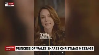 Princess of Wales shares Christmas message