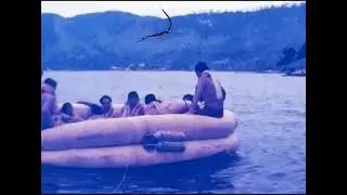 1973 B727 VARIG Sobrevivência no Mar