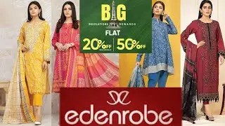Edenrobe summer sale Pakistan day big sale 50% || Edenrobe summer Eid collection sale 2022.
