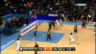 Bo McCalebb floats in the air