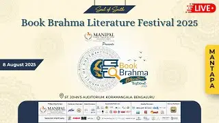 Book Brahma Literature Festival - 2025 | Mantapa | Day 1 | Live Streaming | #BBLF2025