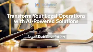 Transform Your Legal Operations with AI-Powered Solutions | Legal Tech Revolution 🚀⚖️