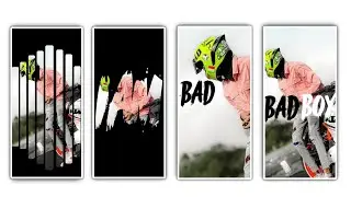 l Am Bad Bad Boy Song 3D Lyrics Video Editing Alight Motion | Attitude Video Editing