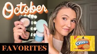 OCTOBER FAVORITES - mac highlighter, tree hut shave gel, tarte cream bronzer, elf makeup remover