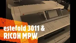 Faltmaschine estefold 3011 & RICOH MP W