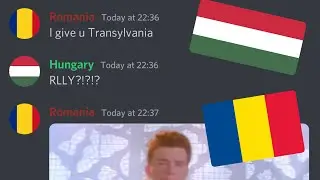 If Romania And Hungary Would Be In The Same DISCORD CHAT