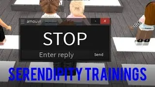 TROLLING AT SERENDIPITY TRAININGS ON ROBLOX
