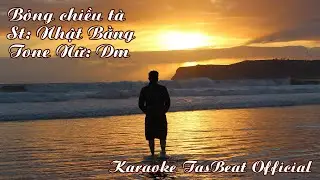 Karaoke Bóng Chiều Tà Tone Nữ | TAS BEAT