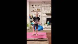 “This time to do a back handspring” in under four minutes