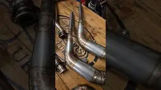 Stainless Steel, Two Stroke, Expansion Chambers Exhaust 🔥 #twostroke #2stroke