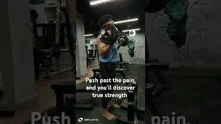puch past the pain and you'll discover true strength #rap #art #hiphop #motivation #artist