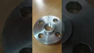 SS 316 Steel Threaded Flanges #steel #steelpipe #machine #steelpipes
