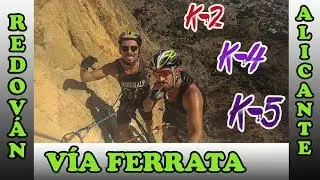 Vía Ferrata de Redován, K-2, K-4/5 Redován (Alicante)