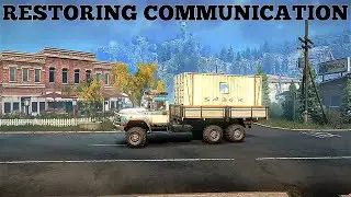 Restoring Communication Task | SnowRunner Season 10 - Fix & Connect