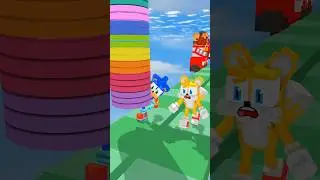 Rainbow Toy Spring Run With Sonic and Tails