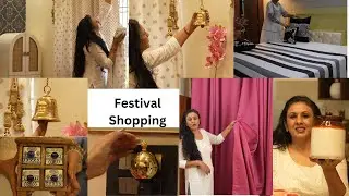 दिवाली की लिए घर और मंदिर की शॉपिंग || Festival Shopping for Home & Mandir