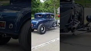 1931 Ford Model A Hot Rod Classic Car Drive By Engine Sound Cruisin Hines Westland 2025