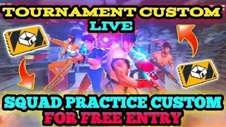 FREE FIRE TOURNAMENT CUSTOM FOR FREE ENTRY @PAHADIGAMING @FAUJIAJAY @FREEFIREESPORTS