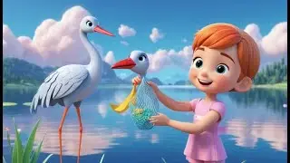La Grúa Silenciosa Permaneció Muy Quieta | Rimas Infantiles y Canciones para Niños