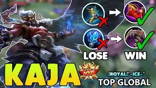 MVP KAJA !! KAJA BEST BUILD & GAMEPLAY ~ KAJA MOBILE LEGENDS 2021