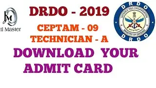 How to download drdo ceptam 9  admit card technician-A