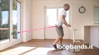 Affondi frontali in avanzamento con Loop Bands&reg;