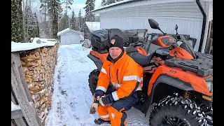 Onko tässä mualiman helpoin kiinnitysmekanismi? CFMOTO ATV CFORCE 1000