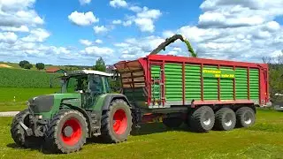 Favorit 926 Gen1 + Fendt 926 Gen3 TMS mit Giga-Trailer 5401 & Jaguar 980 mit V 12 -Zylinder 884 PS