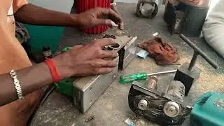 Planer machine repair bearing change ,