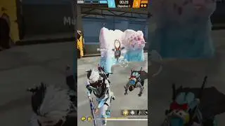 1 vs 3 clutch 🤯 M1887-X on top🗿 #free fire