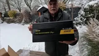 BLACKOUT , Notstrom &uuml;ber Akku und Spannungswandler oder einfach etwas LUXUS beim Angeln, Campen usw.