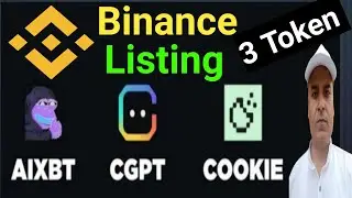 Binance Important Listings || ChainGPT  & AIXBT & COOKIE DAO || Earn with Rohitash