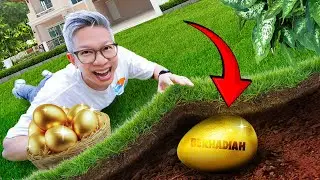 TEMUKAN TELUR BERHADIAH BOLEH AMBIL!!