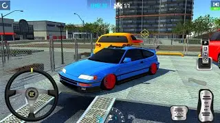 Honda CR-X Extreme Platform Parking | Car Parking 3D Online Drift Ultra Hard Ep.51
