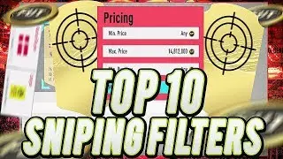 FIFA 20 TOP 10 SNIPING FILTERS! EASY COINS! FIFA 20 ULTIMATE TEAM